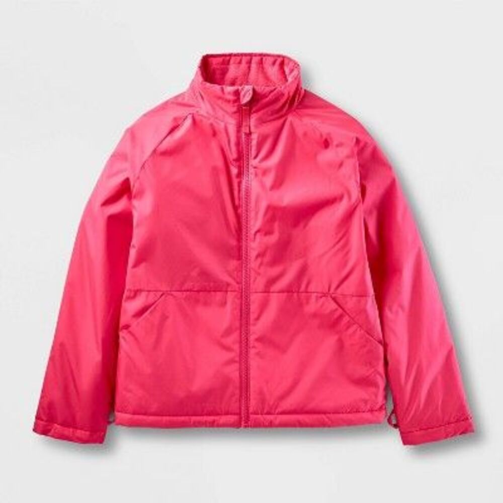 All In Motion - Kids' Abstract 3-In-1 Jacket - All In Motion Pink  Pink - Picture 3 of 4